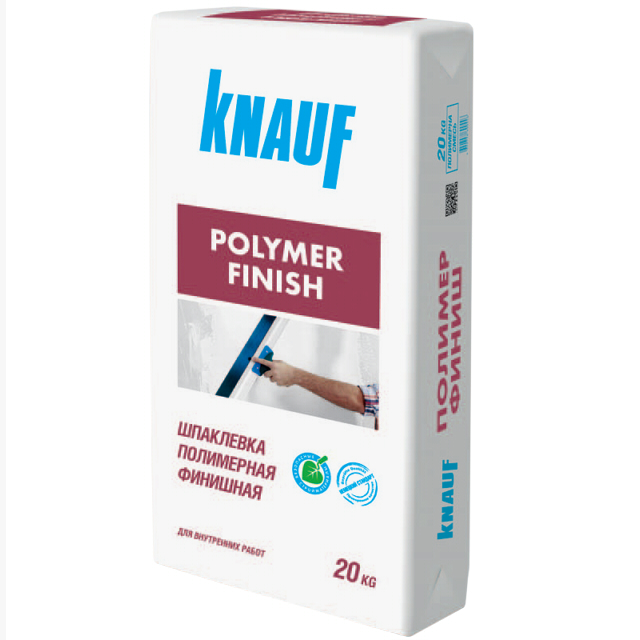 шпатлевка полимерная для внутр.работ KNAUF Полимер Финиш финишная ручн. 20кг