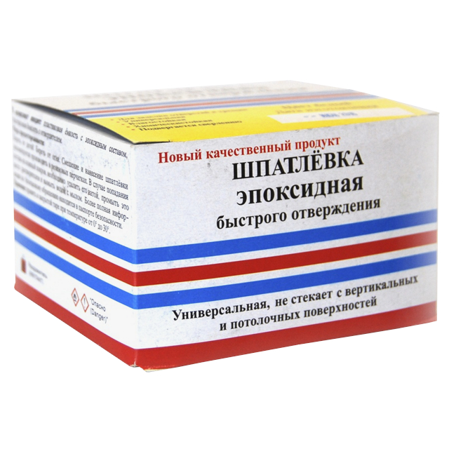 шпатлевка эпоксидная ЭДП быстрого отверждения 0,25кг, арт.ЭК000132482 Нет марки