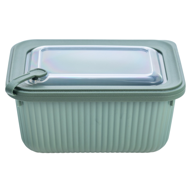 контейнер для продуктов SOFT CHEF Линия/Line 0,6л 14х11х07см прямоугольный с клапаном полипропилен
