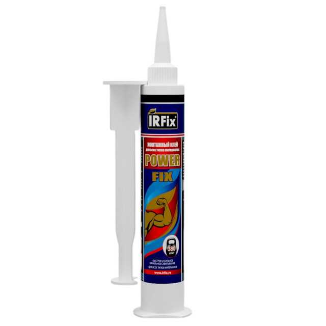 клей монтажный IRFIX Power Fix MS ультрабыстрый 80мл, арт. 20138