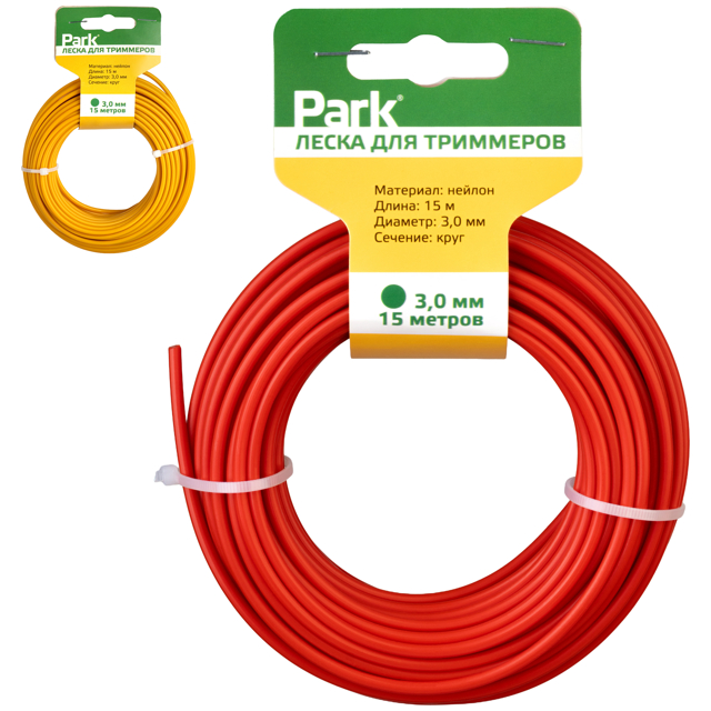леска для триммеров PARK 3мм 15м круг