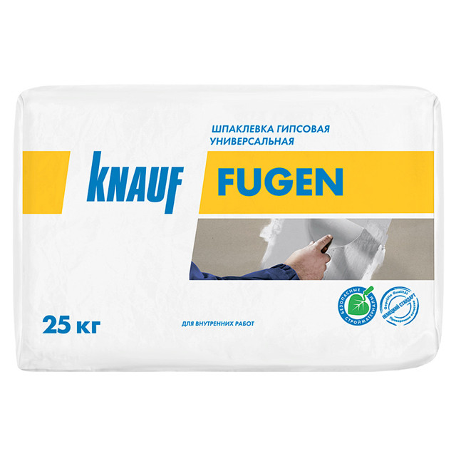 шпатлевка гипсовая KNAUF Фуген 25кг