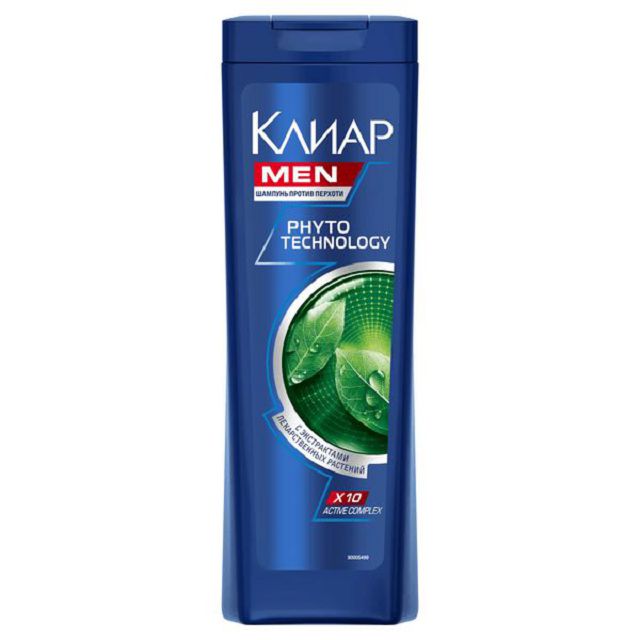 шампунь  КЛИАРMen Phytotechnology против перхоти 400мл мужской CLEAR
