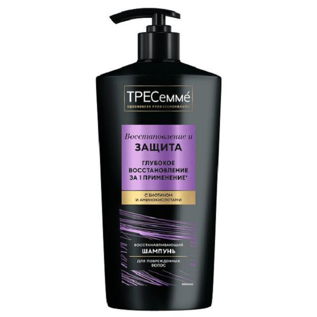 шампунь ТРЕСЕММЕ Восстановление и Защита  650мл TRESEMME