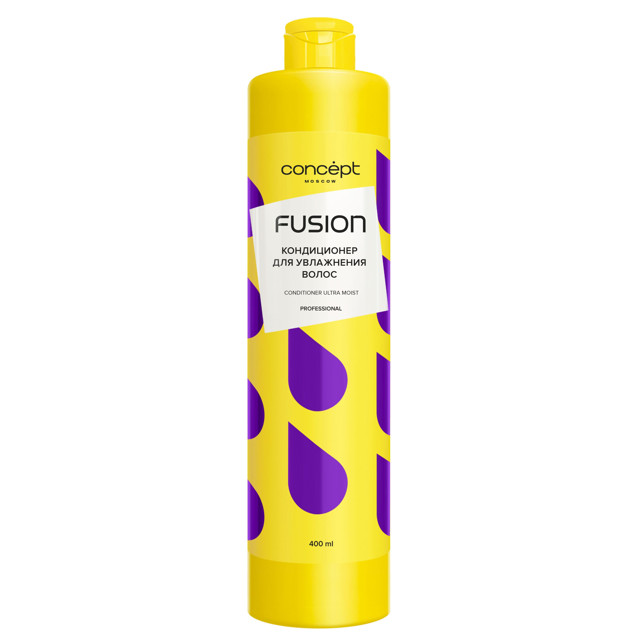 кондиционер CONCEPT Fusion Ultra Moist для увлажнения волос 400мл Нет марки