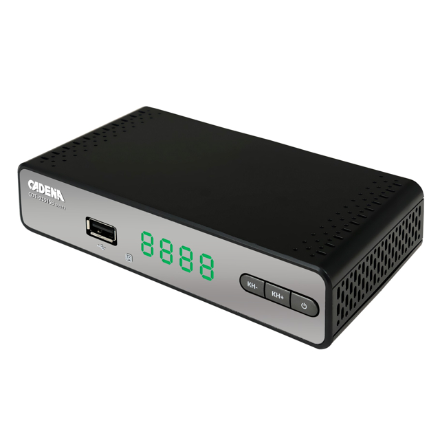 тв-тюнер цифровой CADENA CDT-2351SB черный