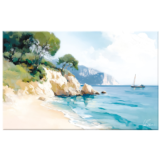 картина на холсте Seaside 700х1100мм VICTORIA STENOVA