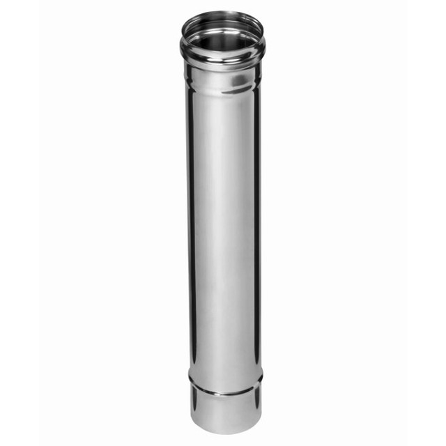 дымоход без изоляции 0,5м Ф115мм AISI 430 FE FLUES