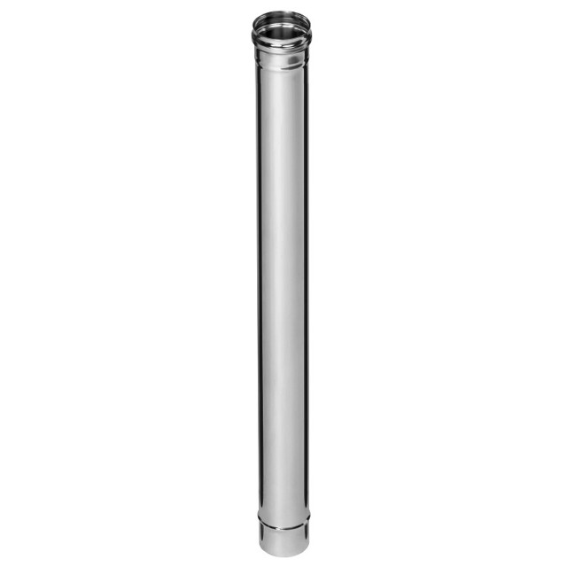 дымоход без изоляции 1м Ф115мм AISI 430 FE FLUES
