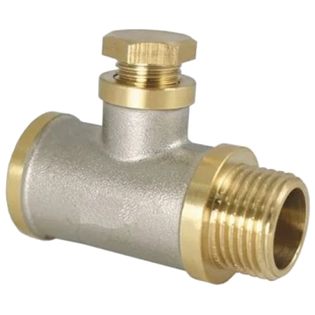 тройник под манометр 1/2"х1/4"х1/2" ВН/ВН/НР TERMA
