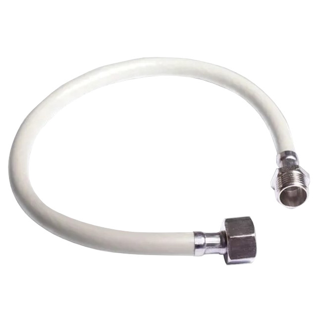 шланг газовый армированный 1/2" в/н 200см белый ELKA