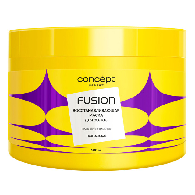 маска для волос CONCEPT Fusion Detox Balance восстанавливающая 500мл Нет марки