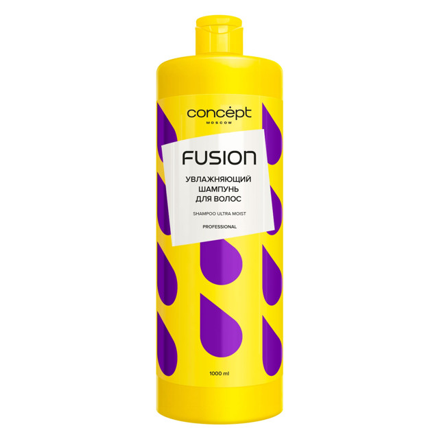 шампунь CONCEPT Fusion Ultra Moist увлажняющий 1л Нет марки