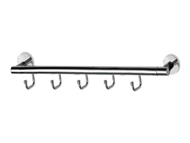 полотенцедержатель LEDEME Oval L207-5 с 5 крючками