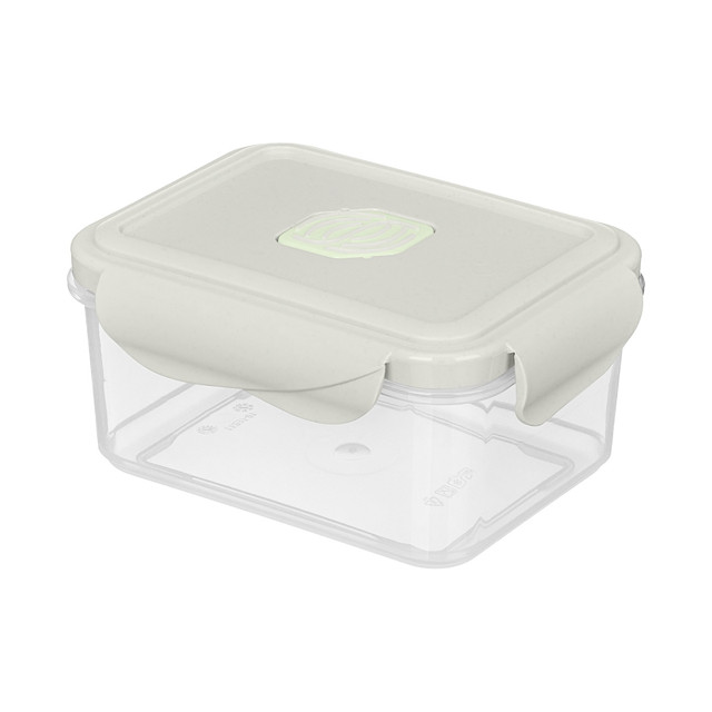 контейнер для продуктов PHIBO Эко Стайл/Eco Style 0,5л 14х10,8х7см 4 замка прямоугольный с клапаном