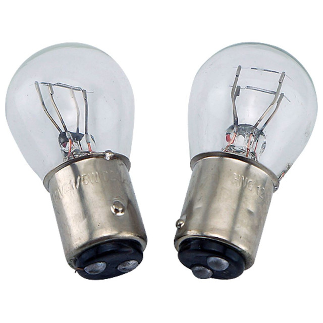 лампа накаливания AUTO STANDART P21/5W BAY15d 12V 2шт