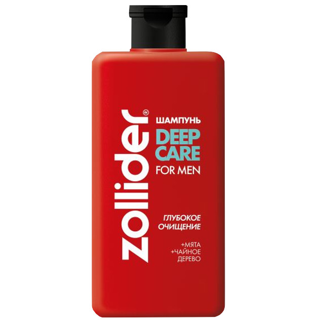 шампунь ZOLLIDER Deep Care глубокое очищение 370мл