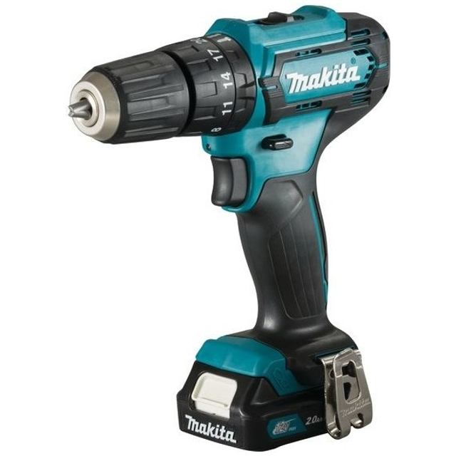 дрель-шуруповерт ударная MAKITA HP333DWAE 12В Li-Ion 2Ач 2АКБ