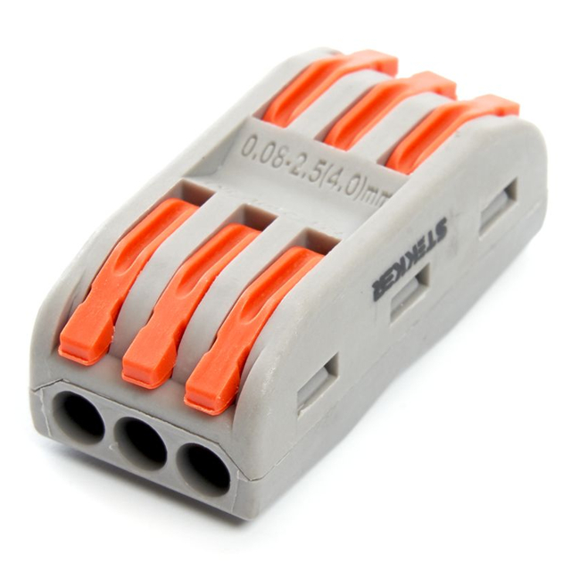 клемма контактные STEKKER DIY 3 группы 5шт