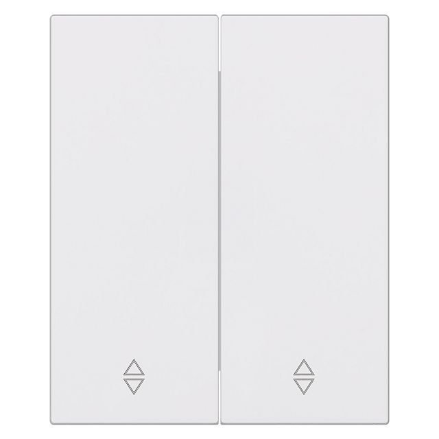 переключатель проходной 2-клавишный SMARTBUY Альтаир модульный 10А белый