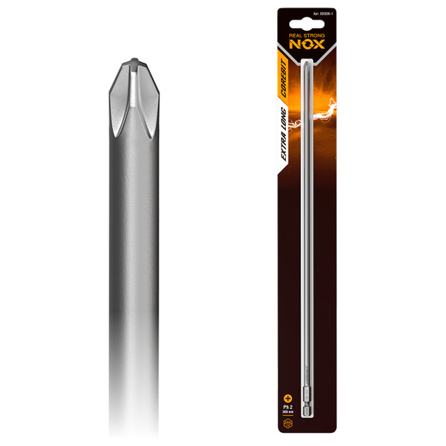 бита NOX PH2 300мм 1шт