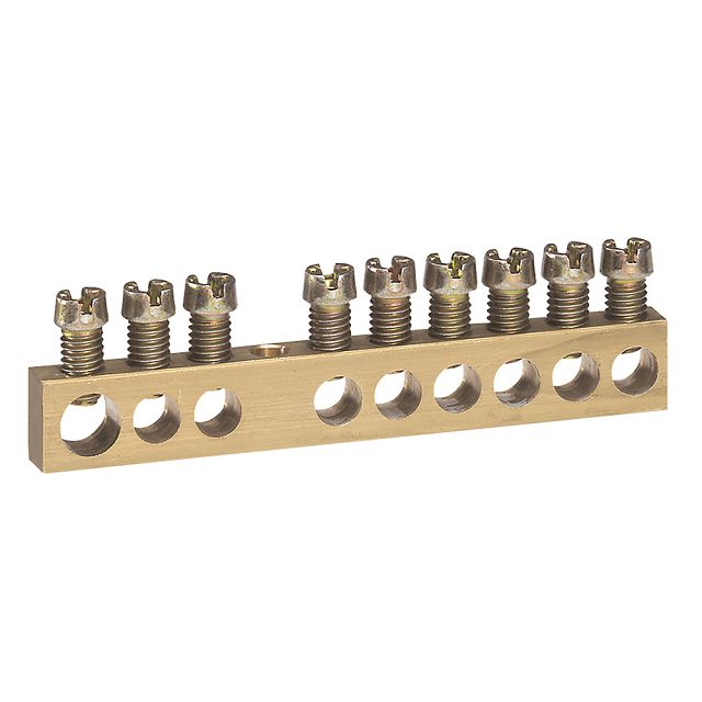 клеммник без изоляции LEGRAND 6-25мм2+24х1,5-16 мм2