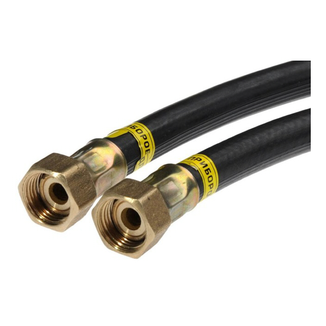 шланг газовый 1/2" в/в 200см диэлектрический РУСЛО