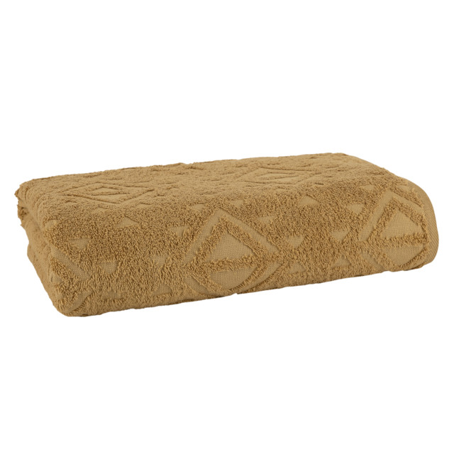 полотенце махр. TAC Жаккард/Jacquard 70х140см горчичное, арт.2794-21421