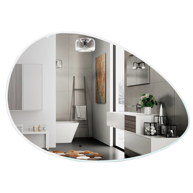 зеркало для ванной Omega 92х60см LED бесконтактный сенсор SILVER MIRRORS