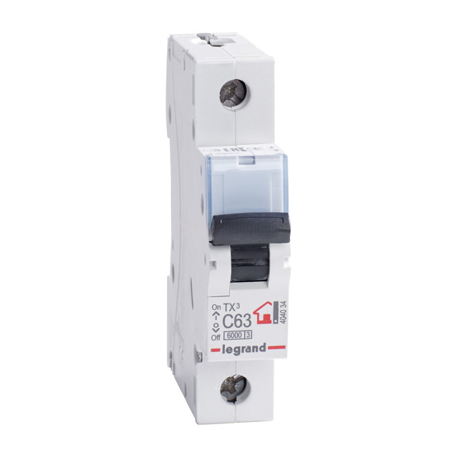 выключатель автоматический LEGRAND 1P 63А