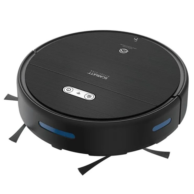 робот-пылесос SCARLETT SC-VC80RW01 11Вт контейнер 0,65 л черный