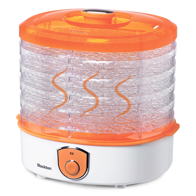 сушилка для овощей и фруктов Blackton Bt FD1110 240Вт 11л 5 под. конвекция белый/оранжевый