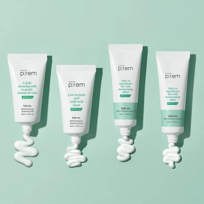 Safe Me Увлажняющий крем для лица 12 50 мл Набор для планирования дуо white BeautyGlam