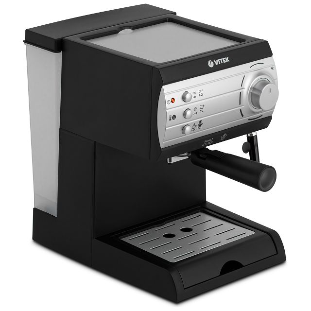 кофеварка эспрессо VITEK VT-1519 1500Вт 15Бар черный