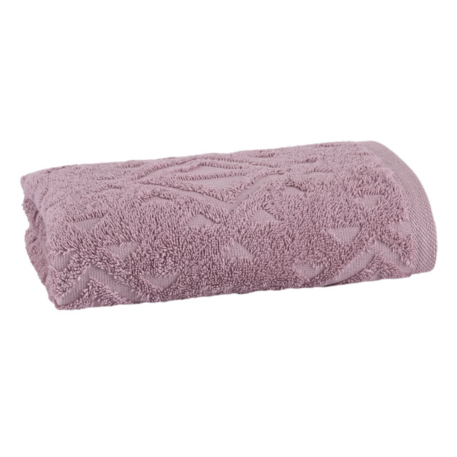 полотенце махр. TAC Жаккард/Jacquard 50х90см сиреневое, арт.2793-21419