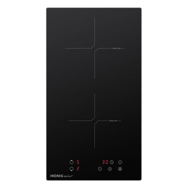 поверхность индукционная HOMSAIR hiy32bk 4 конфорки черный