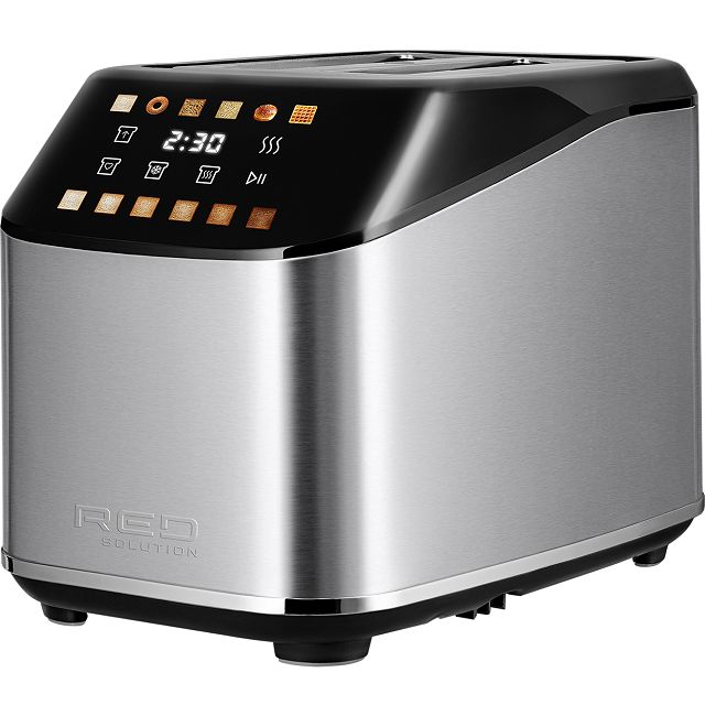 тостер RED SOLUTION COLORSENSE M470D 1400Вт 6 режимов микролифт металл серый