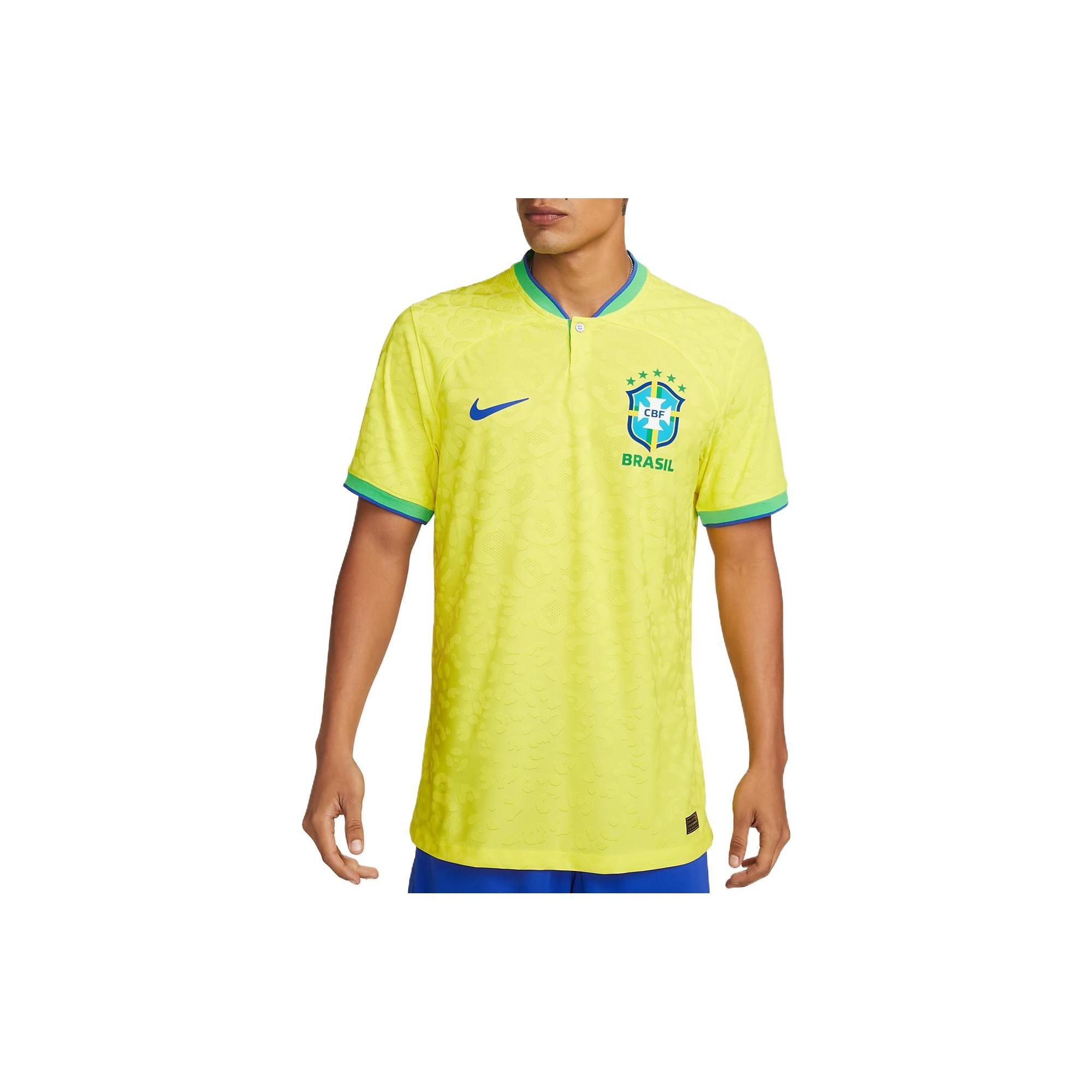 Nike Brazil 22/23 Match Home Dri-FIT ADV Football Shirt  Dynamic yellow  Men s DN0618-740 XXL yellow