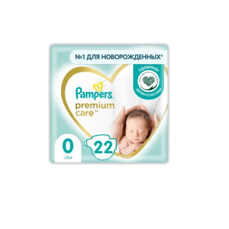 Памперс подгузники Премиум ньюборн 1-2,5кг   1,5-2,5 № 22 PROCTER & GAMBLE 116970