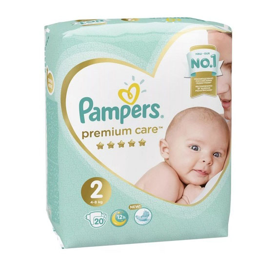 Памперс подгузники Премиум Кеа Мини 4-8кг №20 PROCTER & GAMBLE 107013