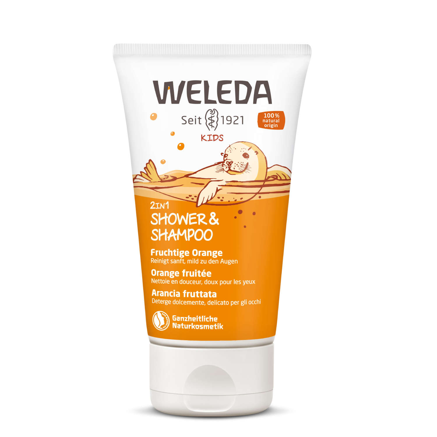 Веледа шампунь-гель детский для волос   тела 150мл   Апельсин Weleda AG 4993367
