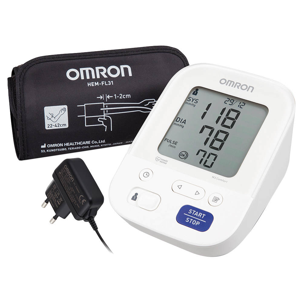 Омрон тонометр M3 Комфорт НЕМ-7155 ALRU автомат Omron 124190