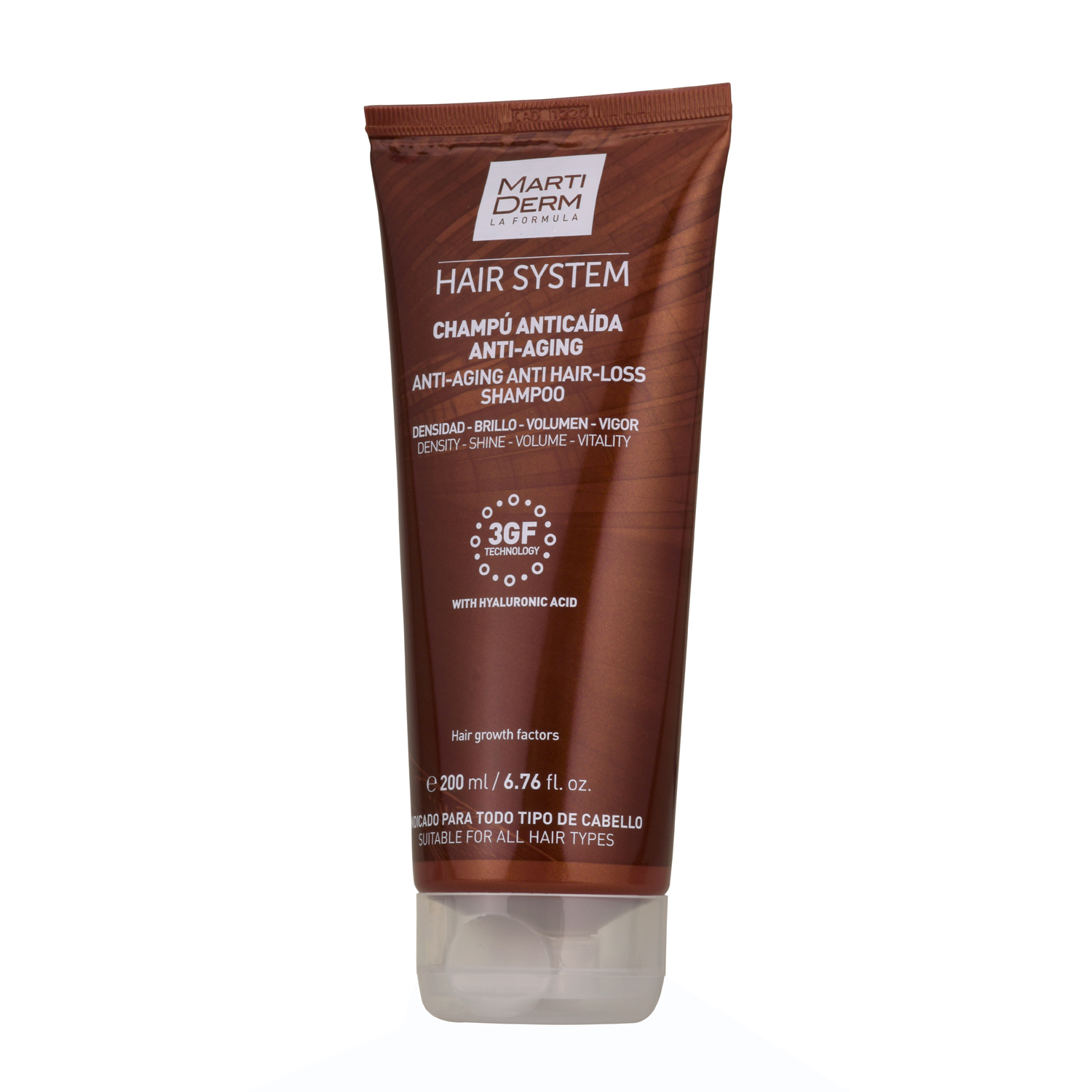 Martiderm HAIR SYSTEM шампунь против выпадения волос Анти-эйдж 200мл Martiderm S.L. 438388