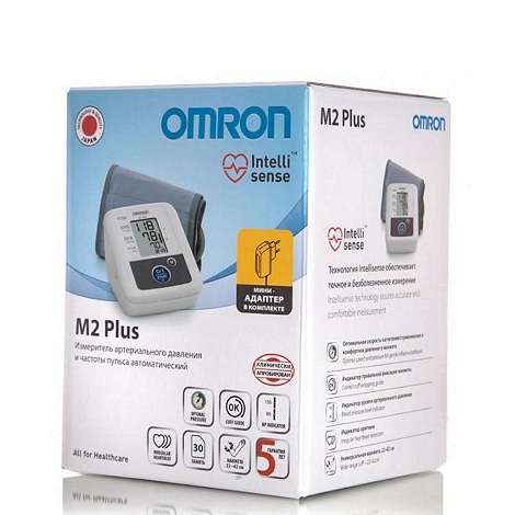 Омрон тонометр M2 Плюс универсальная манжета+адаптер Omron 85925
