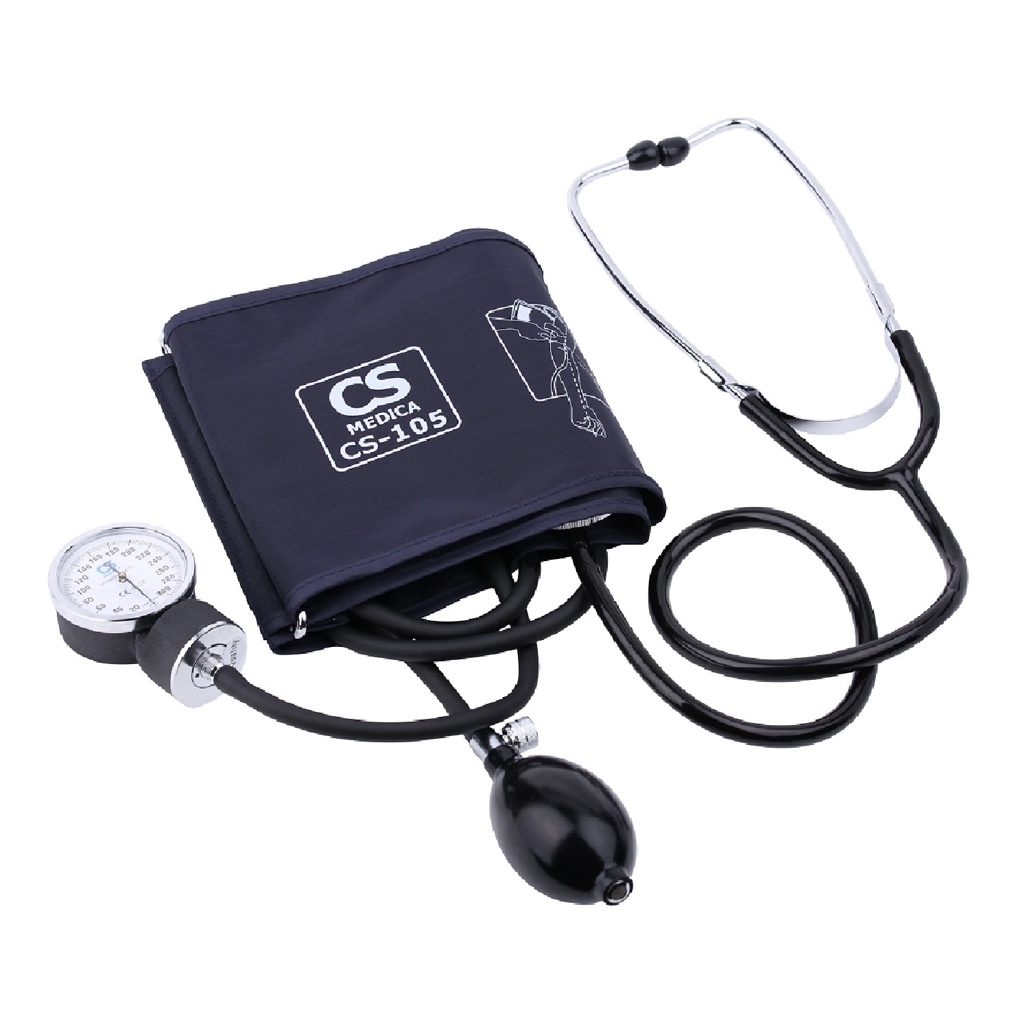 СиЭс Медика тонометр CS-105 механический+фонендоскоп CS Medica 4455967