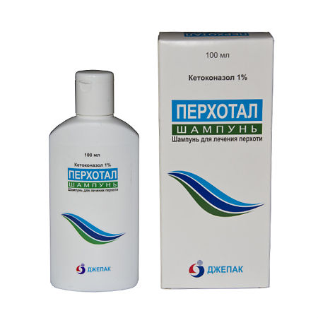 Перхотал шампунь 1% 100мл Gepach Int. 50754