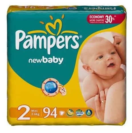 Памперс подгузники Нью Беби мини 3-6кг №94 PROCTER & GAMBLE 21630
