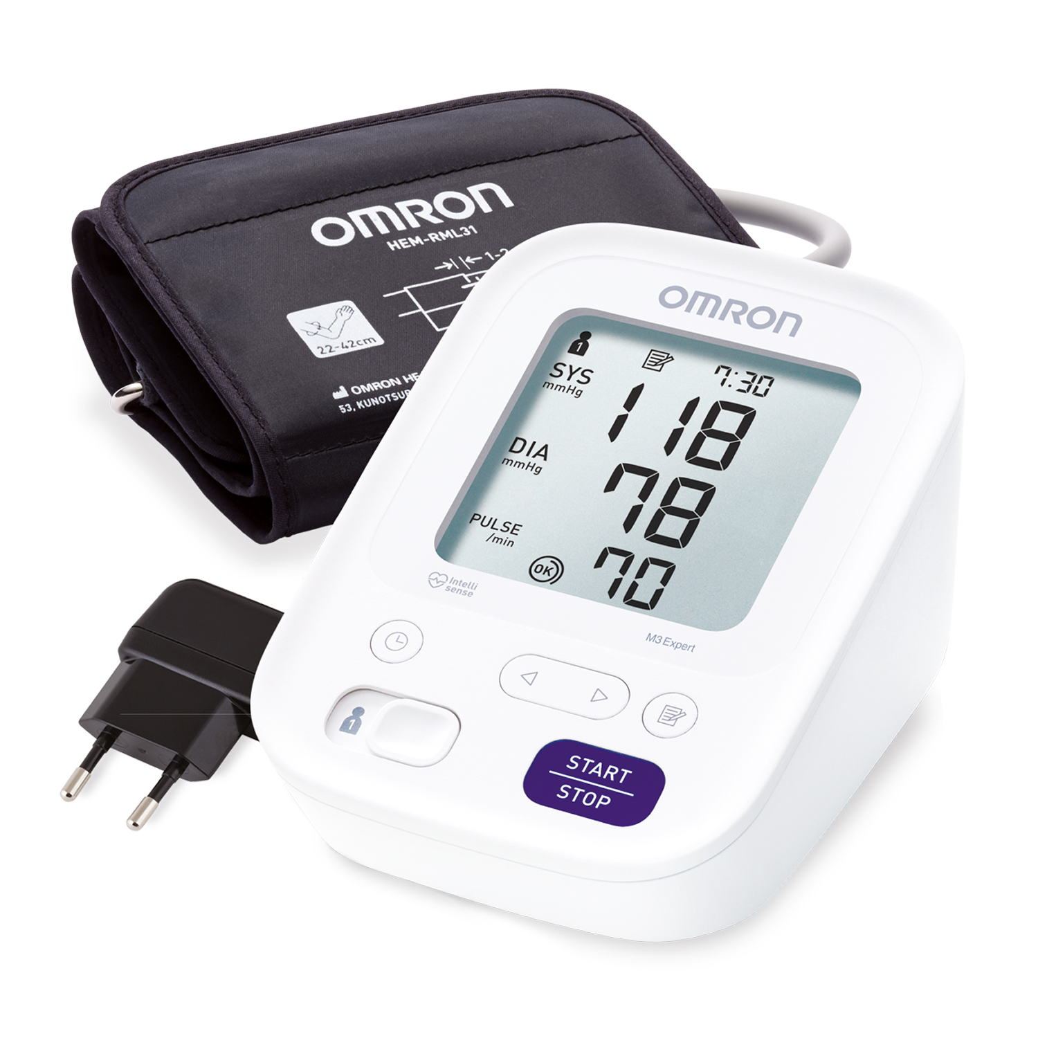 Омрон тонометр M3 Эксперт НЕМ-7154 ALRU автомат Omron 124290