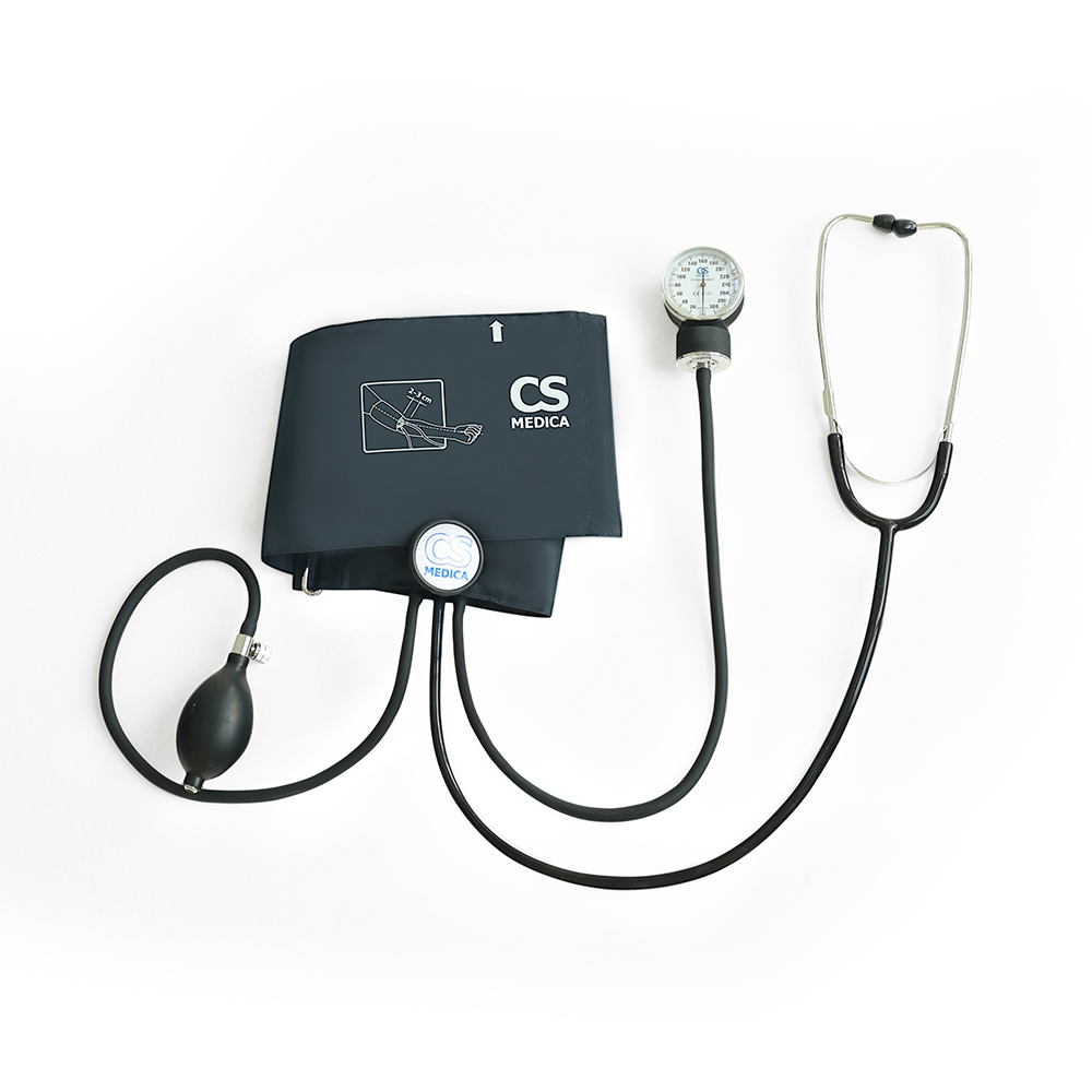 СиЭс Медика тонометр CS-105 М механический+фонендоскоп встроенный CS Medica 155429