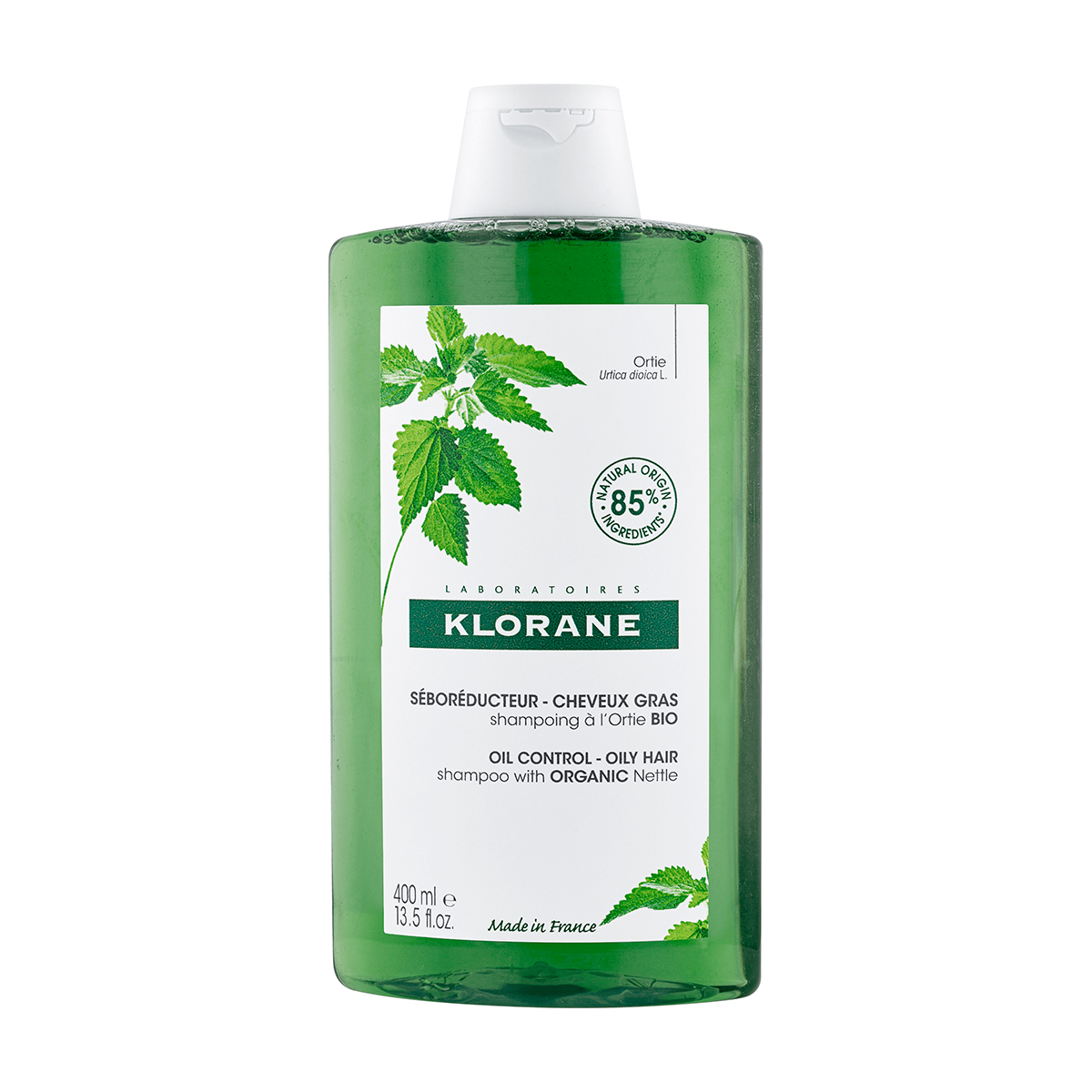 Клоран шампунь с органическим экстрактом Крапивы 400мл Lab.Pierre Fabre Dermo-Cosmetique 113390